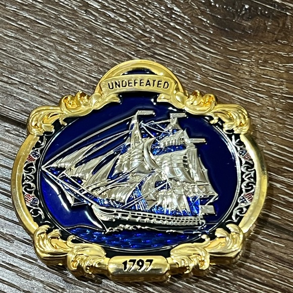 USS constitution 1797 undefeated coin - Picture 2 of 6